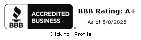 BBB A+ Accredited
